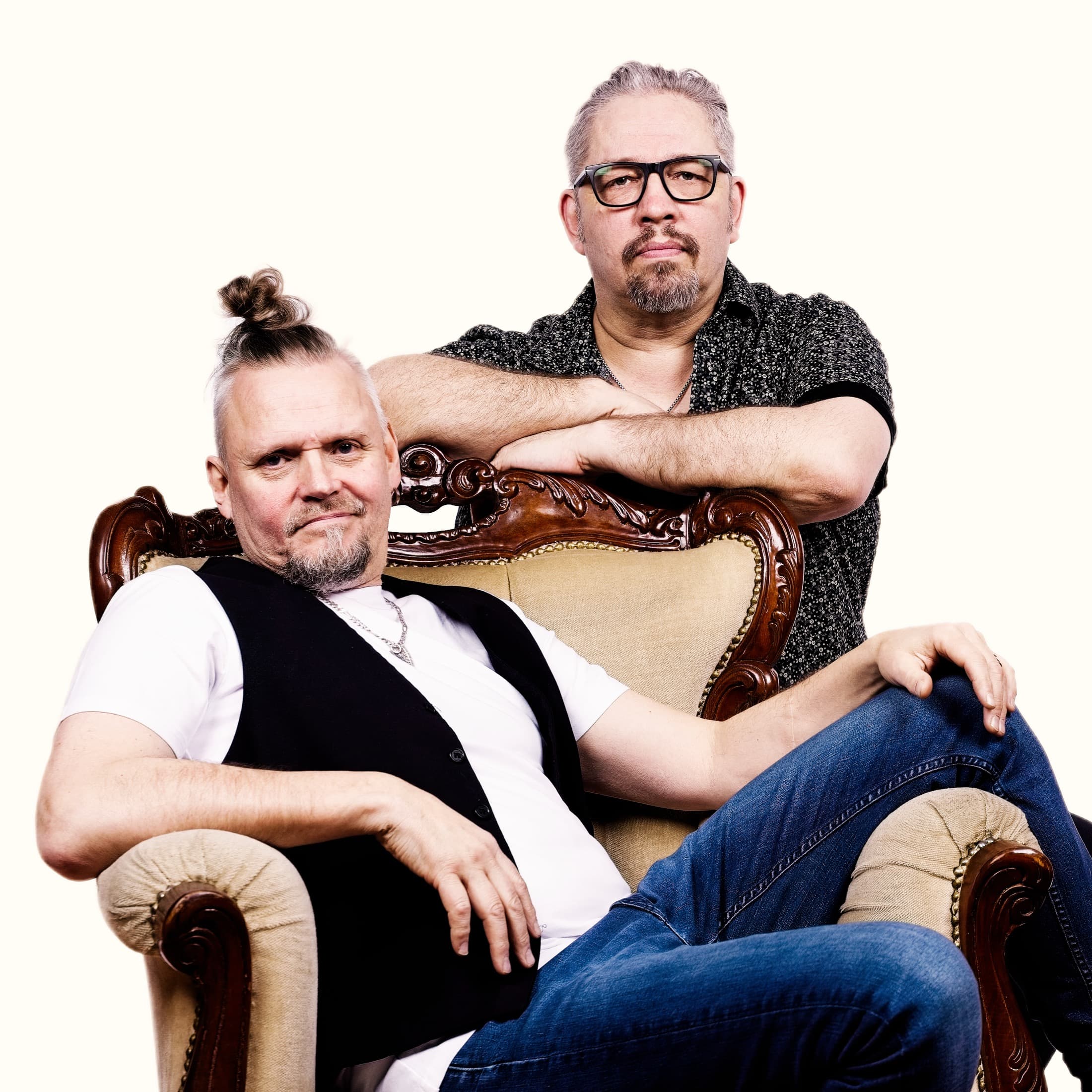 Jukka Frogley Mänty-Sorvari ja Marko Lapiolahti